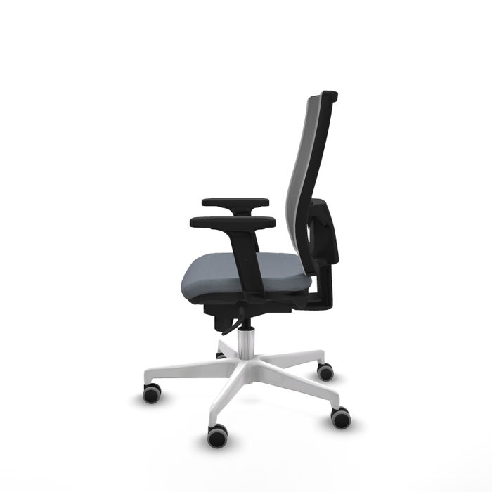 PIQUERAS Y CRESPO Silla de oficina Horna con mecanismo Sincro, Gris PIQUERAS Y CRESPO Silla de oficina Horna con mecanismo Sincro, Gris