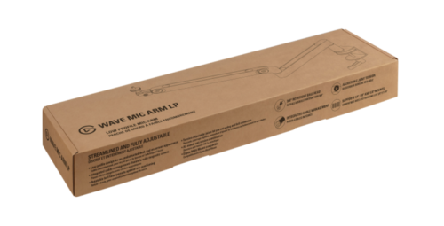 Elgato Wave Mic Arm LP Brazo de Microfono con Base Escritorio Metal Negro 10AAN9901