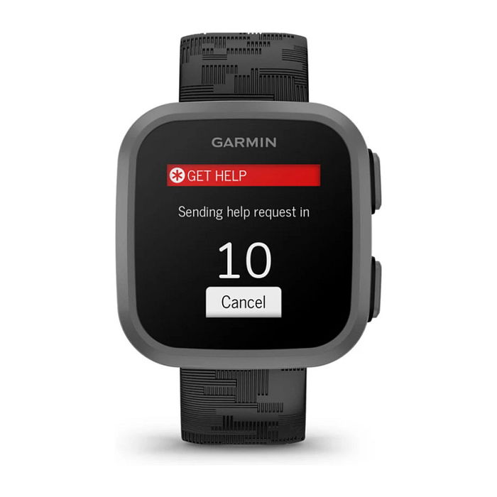 Garmin Bounce Reloj Inteligente Negro/Gris con Pantalla Táctil LCD GPS 3.3cm Resistencia al Agua 5 ATM Seguimiento Actividad Android iOS