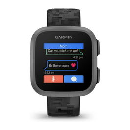 Garmin Bounce Reloj Inteligente Negro/Gris con Pantalla Táctil LCD GPS 3.3cm Resistencia al Agua 5 ATM Seguimiento Actividad Android iOS