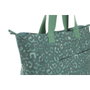 DKD Home Decor Surtido de 3 Bolsos de Algodón Colección KENYA Marrón, Rosa y Verde
