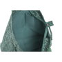 DKD Home Decor Surtido de 3 Bolsos de Algodón Colección KENYA Marrón, Rosa y Verde