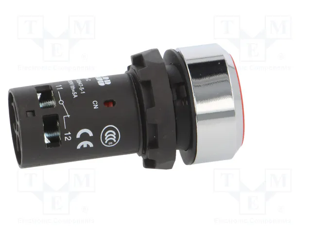 ABB Interruptor de presión CP1 22mm NC rojo ABB Interruptor de presión CP1 22mm NC rojo