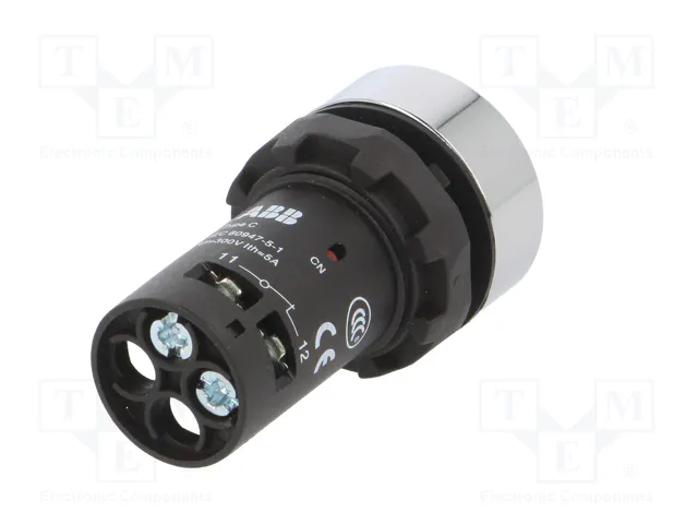 ABB Interruptor de presión CP1 22mm NC rojo ABB Interruptor de presión CP1 22mm NC rojo