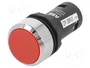 ABB Interruptor de presión CP1 22mm NC rojo