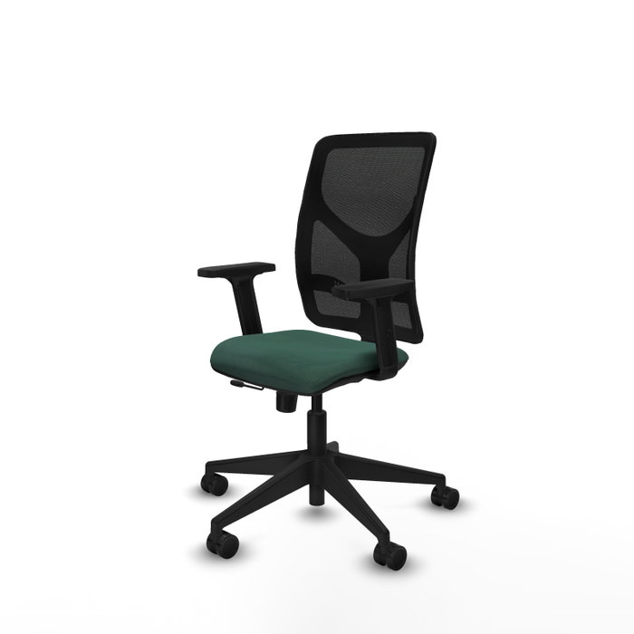 PIQUERAS Y CRESPO Silla de oficina Motilla con mecanismo Sincro/Traslack Verde botella PIQUERAS Y CRESPO Silla de oficina Motilla con mecanismo Sincro/Traslack Verde botella