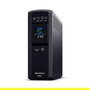 CyberPower CP1600EIPFCLCD SAI UPS Interactiva, 1600VA / 1000W, Onda Sinusoidal Pura, 6 Tomas + 2 USB, Regulacion AVR, Torre Negra