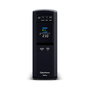 CyberPower CP1600EIPFCLCD SAI UPS Interactiva, 1600VA / 1000W, Onda Sinusoidal Pura, 6 Tomas + 2 USB, Regulacion AVR, Torre Negra