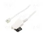 GOOBAY Cable telefónico RJ11 y TAE F de 3m