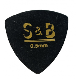 Púa S&B Triangulo Negra 0,5