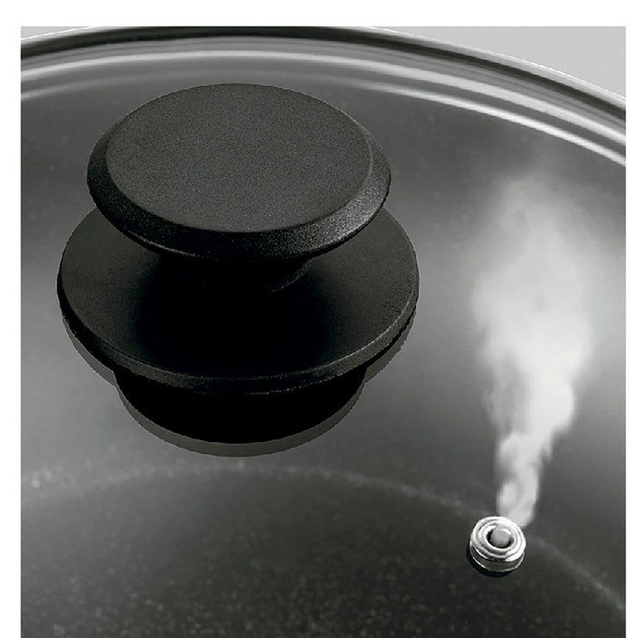 Olla con Tapa Fagor VIVANT 24 NEGRA Negro Aluminio 4,8 L