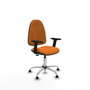 PIQUERAS Y CRESPO Silla de oficina Algarra Naranja