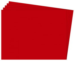 FIXO Pack de 25 Cartulinas Rojo Navidad 50x65 cm 180g
