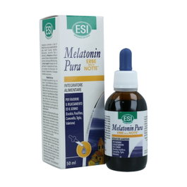 ESI Melatonina Gotas 1 mg 50 ml con Extracto de Erbe della Notte Complemento Alimenticio