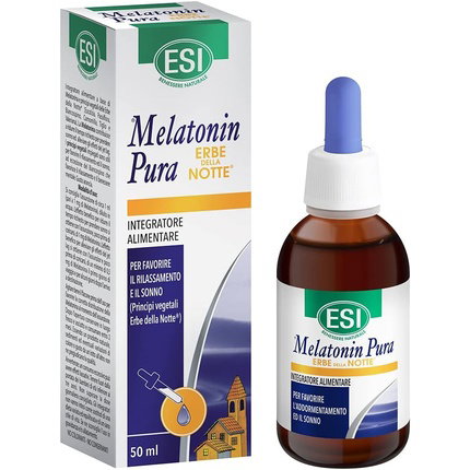 TREPATDIET-ESI Melatonin Pura 1 mg con Erbe della Notte 50 ml