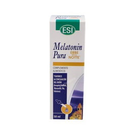 TREPATDIET-ESI Melatonin Pura 1Mg. Con Erbe Della Notte 50Ml. - Complemento Alimenticio para Conciliar el Sueño y Favorecer la Relajación