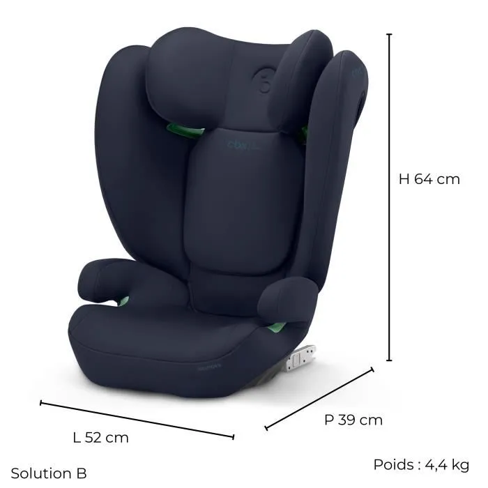 Cybex Solución Automática B i-Fix Bay Blue Grupo 2/3 Azul CYB4063846370856