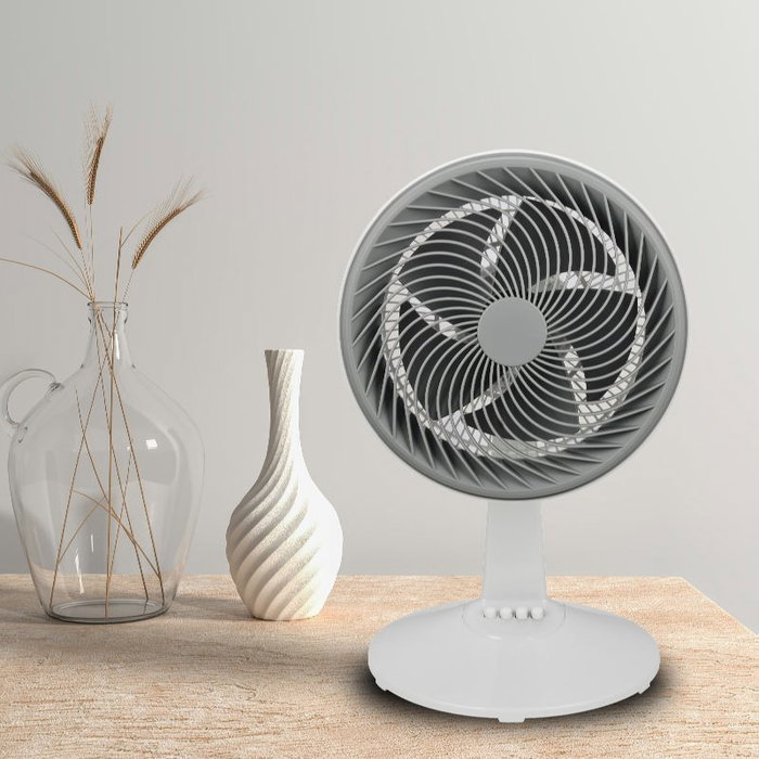 DAEWOO Ventilador Sobremesa de 30 cm (12"), 90 W, Alta Velocidad