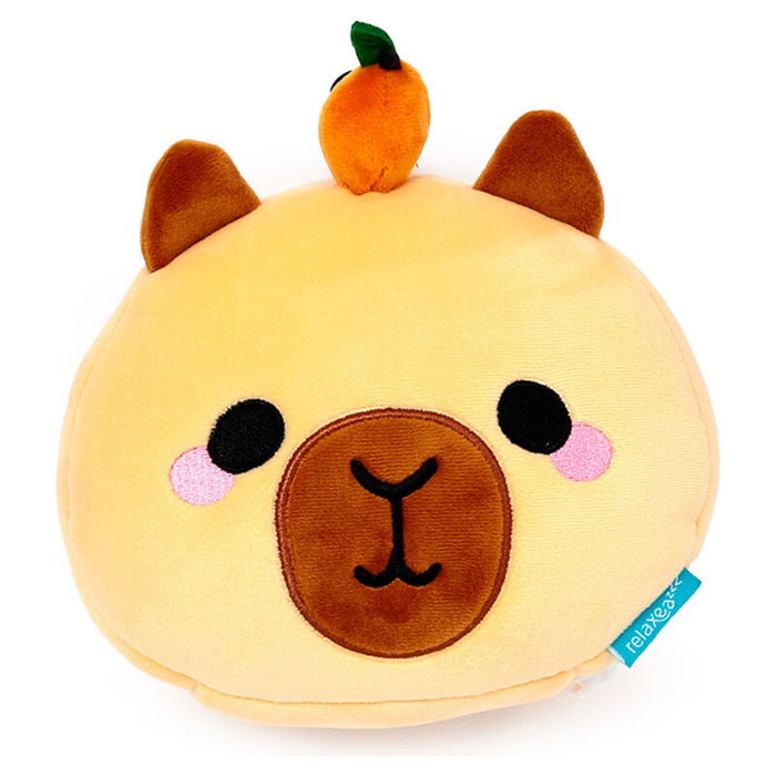 PUCKATOR Almohada viaje antifaz Relaxeazzz Duke Capibara PUCKATOR Almohada viaje antifaz Relaxeazzz Duke Capibara