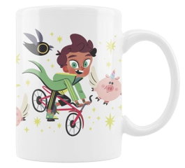 TANTANFAN Taza mug 'marcus pocus y cerdicornio'