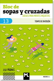 MEGASTAR EDITORIAL, BLOC DE SOPAS Y CRUZADAS 13 - MEGASTAR EDITORIAL