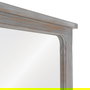 Espejo Gris Madera Paulonia Decoración 80 X 7 X 170 cm