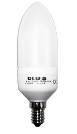 DLU Bombilla Vela Mini FLST2020 E14 230V