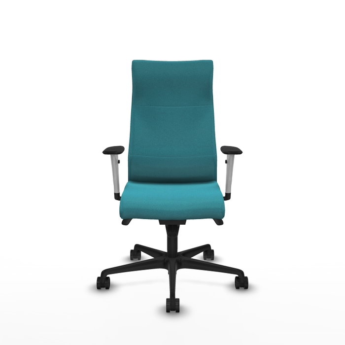 PIQUERAS Y CRESPO Sillón Albacete con Mecanismo Sincro, Tela Turquesa PIQUERAS Y CRESPO Sillón Albacete con Mecanismo Sincro, Tela Turquesa