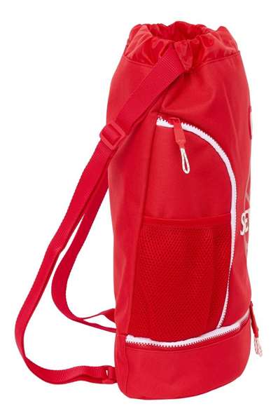 Bolsa Mochila con Cuerdas Sevilla Fútbol Club Rojo 35 x 40 x 1 cm