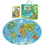 Manolito Books Puzzle 205 Piezas Animales Del Mundo 12719 +6 Años