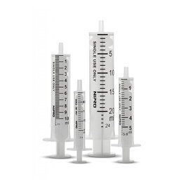 NIPRO Jeringa 2 cuerpos 20ml Luer 100ud