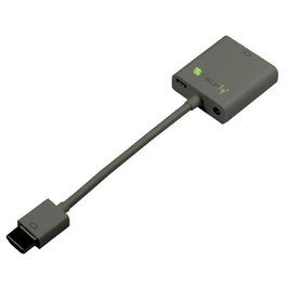 Techly Adaptador HDMI a VGA con Entrada de Audio y Alimentación Micro USB para Monitor o Proyector