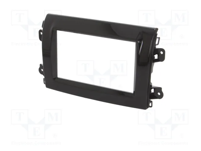 PER.PIC. Bastidor de montaje de radio 2 DIN negro brillo para Fiat Ducato PER.PIC. Bastidor de montaje de radio 2 DIN negro brillo para Fiat Ducato