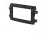 PER.PIC. Bastidor de montaje de radio 2 DIN negro brillo para Fiat Ducato