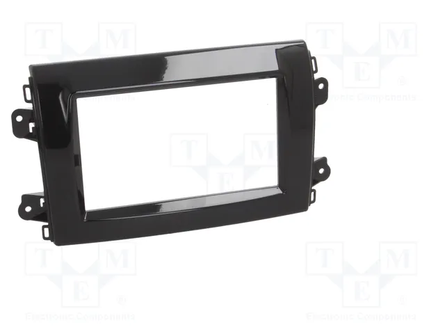 PER.PIC. Bastidor de montaje de radio 2 DIN negro brillo para Fiat Ducato PER.PIC. Bastidor de montaje de radio 2 DIN negro brillo para Fiat Ducato