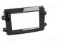PER.PIC. Bastidor de montaje de radio 2 DIN negro brillo para Fiat Ducato