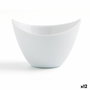 Quid Tapa Banderilla Porcelana Gastro Fun 9x6 cm Blanco (12 Unidades) inevitable