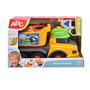 Smoby Camión Harry ABC de 30 cm con Sonidos y Luces, para niños de +12 meses, Idioma Español y Portugués