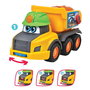 Smoby Camión Harry ABC de 30 cm con Sonidos y Luces, para niños de +12 meses, Idioma Español y Portugués