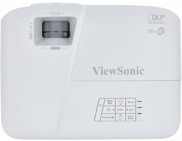 ViewSonic PA503X Proyector XGA 1024x768 3600 Lúmenes ANSI DLP Gris Blanco