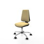 PIQUERAS Y CRESPO Silla de oficina Elche color Crema sin brazos