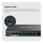 TP-Link Mercusys MS108GP - Switch Gigabit Gestionado de 8 Puertos con 7 Puertos PoE+ (65W) para Escritorio y Montaje en Pared, Negro