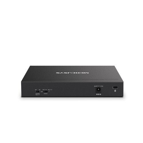 Mercusys MS108GP Switch Gestionado Gigabit Ethernet PoE Negro