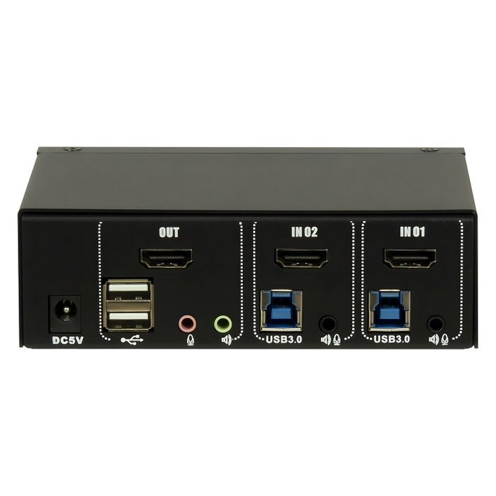 Inter-Tech IPC KVM Switch AS-21HUS HDMI