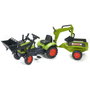 Falk Retroexcavadora de pedal CLAAS Arion 410 con excavadora