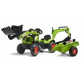Falk Retroexcavadora de pedal CLAAS Arion 410 con excavadora