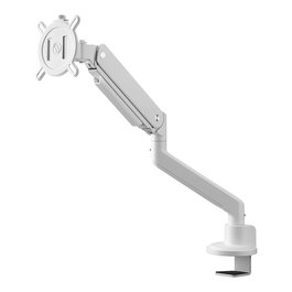 One for All Soporte para Monitor DM 4120 - Montaje en Pinza/Atornillado, 10 kg, Pantallas de 33 a 88.9 cm (13" a 35"), Blanco
