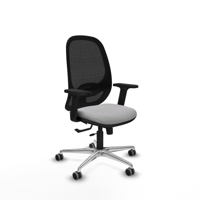 PIQUERAS Y CRESPO Silla de oficina Cilanco Gris claro y Negro PIQUERAS Y CRESPO Silla de oficina Cilanco Gris claro y Negro