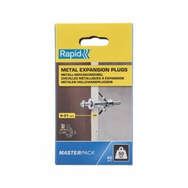 Rapid Anclajes de expansión metálicos para placas de yeso (Paquete de 40)