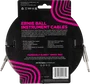 Ernieball Cable Instrumento Trenzado Jack-Jack Ss 5,5 M Plata